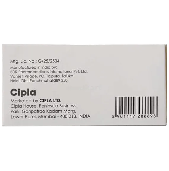 cipmido 5mg tablet 10's